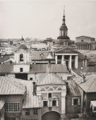 Старинная фотогравюра «Греческий Николаевский монастырь», фирма «Шерер, Набгольц и Ко», Москва, 1883 г.