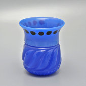 Старинный стакан из цветного стекла, Европа, 1-я пол. 20 в.