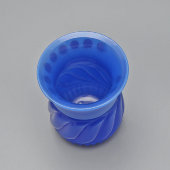 Старинный стакан из цветного стекла, Европа, 1-я пол. 20 в.