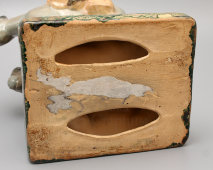 Скульптура «Путники на ослах», Гжельская керамика, СССР, 1960-е