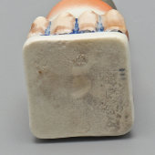 Шахматная фигура «Черный слон», шахматы «Соцсоревнование: индустрия и сельское хозяйство», агитация, автор Е. Р. Трипольская, Вербилки, 1930-е