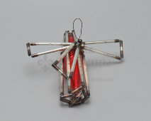 Игрушка-подвеска из стекляруса на елку «Мельница», Завод «Лаборприбор», г. Клин, 1940-60 гг.