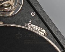 Советский патефон-чемоданчик, модель ПТ-3, Ленинградский граммофонный завод, НКМ Главширпотреб, 1938-39 гг.