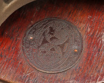 Старинная печатная машинка в деревянном футляре, The Hammond typewritter company, Нью-Йорк, США, 1890-1900 гг.