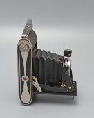 Старинный складной фотоаппарат Agfa Billy Record 8,8, объектив Anastigmat Jgestar, Германия, 1933-1942 гг.