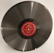 Антикварная пластинка, 1927 год,  Made in USA: Andrés Segovia – Sonatina In A Major / Courante, Victor 