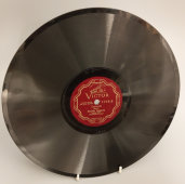 Антикварная пластинка, 1927 год,  Made in USA: Andrés Segovia – Sonatina In A Major / Courante, Victor 