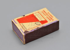 Коробок спичек, спички «Храните деньги в Сберегательной кассе!», фабрика «Гигант» им. Ворошилова, Калуга, кон. 1950-х