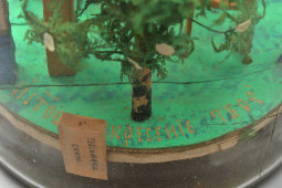 Паломнический сувенир «Святое Распятие» в стеклянном сосуде, Гефсиманский Черниговский скит Троицко-Сергиевой лавры, Россия, нач. 20 в.