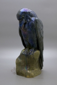 Скульптура «Ворон», Абрамцевские мастерские, начало 20 века, керамика