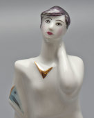 Статуэтка «Белая ночь», автор Еропкина Э. И., фарфор, ИФЗ, 2025 г.