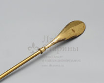 Винтажный комплект из обувного рожка с длинной ручкой и крючка-подвеса​, латунь, Peerage Brassware, Англия, сер. 20 в.