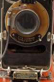 Антикварный фотоаппарат со складным мехом «Kodak Folding Pocket No.3», США, 1900-1910 гг.