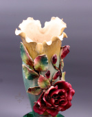 Большая интерьерная ваза «Розы»