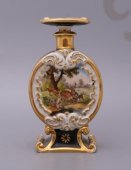 Фарфоровый флакон «Охота», Европа, 2-я половина 19 века