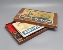 Старый детский металлический конструктор, СССР, 1970-е