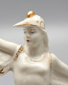 Статуэтка «Балерина в образе птицы» (Аистенок), скульптор Интизарян​ М. А.​, Вербилки, 1950-60 гг.