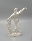 Статуэтка «Балерина в образе птицы» (Аистенок), скульптор Интизарян​ М. А.​, Вербилки, 1950-60 гг.