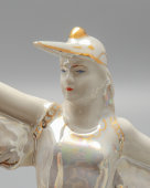 Статуэтка «Балерина в образе птицы» (Аистенок), скульптор Интизарян​ М. А.​, Вербилки, 1950-60 гг.