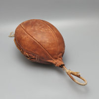 Раритетный боксерский комплект: груша и перчатки, инвентарь и экипировка для боксеров, СССР, 1970-80 гг.