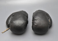 Раритетный боксерский комплект: груша и перчатки, инвентарь и экипировка для боксеров, СССР, 1970-80 гг.