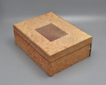 Детский дорожный сервиз для кукольного домика, посудка «Кукольный обеденный стол», фарфор, Франция, нач. 20 в.