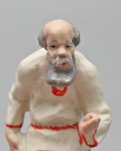 Статуэтка по сказке «Старик и золотая рыбка», бисквит, СССР, 1950-60 гг.