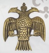 Накладка «Двуглавый орел», Россия, конец 19 века, бронза