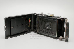 Немецкий пленочный фотоаппарат «Zeiss Ikon Nettar 515/2», состояние идеальное, объектив Nettar Anastigmat, затвор Klio, кон. 1930-х – нач. 1940-х