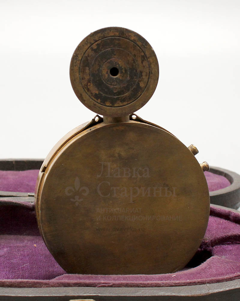 Латунный контрольный манометр, Европа, первая четверть 20-го века.