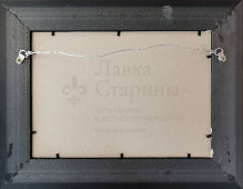 Старинная гравюра «Внутри центрального рынка в Берлине», Большая энциклопедия, Россия, к. 19, н. 20 вв.