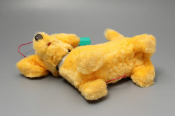 Советская электромеханическая мягконабивная игрушка «Щенок», завод «Игротехника», г. Ленинград, 1980-е