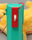 Советская электромеханическая мягконабивная игрушка «Щенок», завод «Игротехника», г. Ленинград, 1980-е