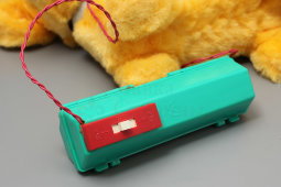 Советская электромеханическая мягконабивная игрушка «Щенок», завод «Игротехника», г. Ленинград, 1980-е