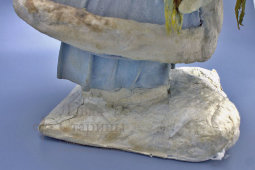 Старинная ватная советская игрушка огромного нестандартного размер «Снегурочка», 1950-е