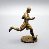 Скульптура «Футболист», СССР, бронза