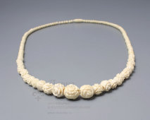 Бусы из кости, винтаж, СССР, 1950-60 г.