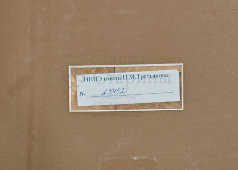 Персонаж П. П. Петух из поэмы Н. В. Гоголя «Мертвые души», Маковский В. Е., бумага, карандаш, белила, Россия, 1900-е