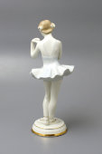 Статуэтка «Балерина с цветком», фарфор ДФЗ Вербилки