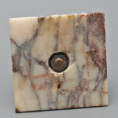 Фигурка, талисман в виде петуха с крышки радиатора старинного автомобиля «Шантеклер (Chantecler)», шпиатр, мрамор, Франция, 1920-е