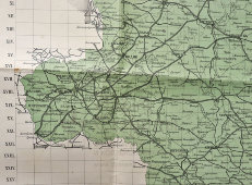 Сборная таблица военно-топографической карты западной части Российской империи, 1911 г.