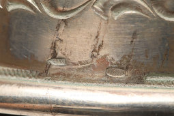 Серебряный бокал на ножке, серебро 875 проба, СССР, 1960-е