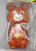 Олимпийский мишка, талисман «Медвежонок», Олимпиада-80, новый в упаковке, Москва, 1980 г.