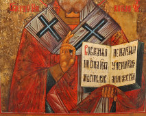 Старинная деревянная икона «Святитель Николай Чудотворец», липа, Россия, 19 в.