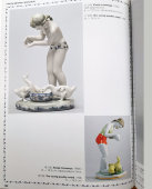 Фигурка «Юная птичница» (Девочка с гусятами), скульптор Гатилова Е. И., Дулево, 1964 г.