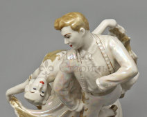 Скульптура «Испанский танец», скульптор В. И. Сычев, ЛЗФИ, 1950-60 гг.