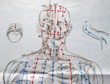 Вкладыши из книги «Традиционные и современные аспекты восточной рефлексотерапии», 4 листа, автор Гаваа Лувсан, изд-во «Наука», Москва, 1990 г.