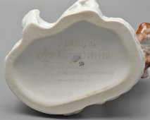 Фигурка, чернильница «Медвежата», скульптор Чарушин Е. И., художник Ризнич И. И., ЛФЗ, 1950-60 гг.