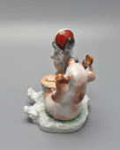 Фигурка, чернильница «Медвежата», скульптор Чарушин Е. И., художник Ризнич И. И., ЛФЗ, 1950-60 гг.