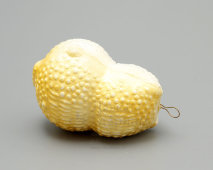 Ёлочная игрушка «Медвежонок», пенопласт, СССР, 1980-е